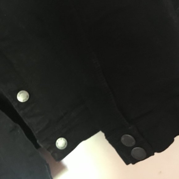 Ladies Black Denim Jacket 3X NEW WITH TAG - Picture 3 of 6